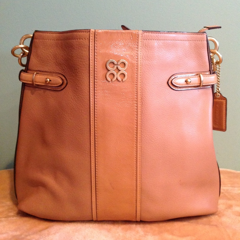 Coach leather handbag
